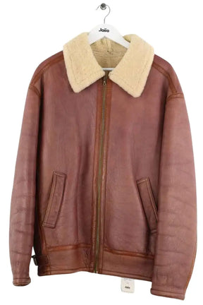 Manteau Valentino Marron en Cuir, taille XL - Seconde Main
