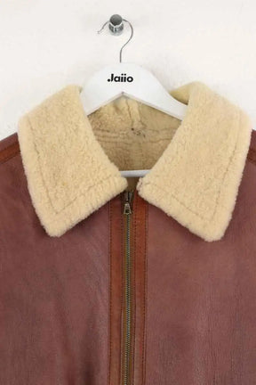 Manteau Valentino Marron en Cuir