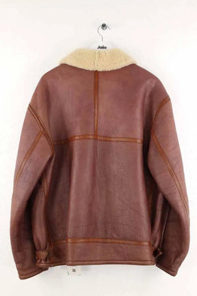 Manteau Valentino Marron en Cuir