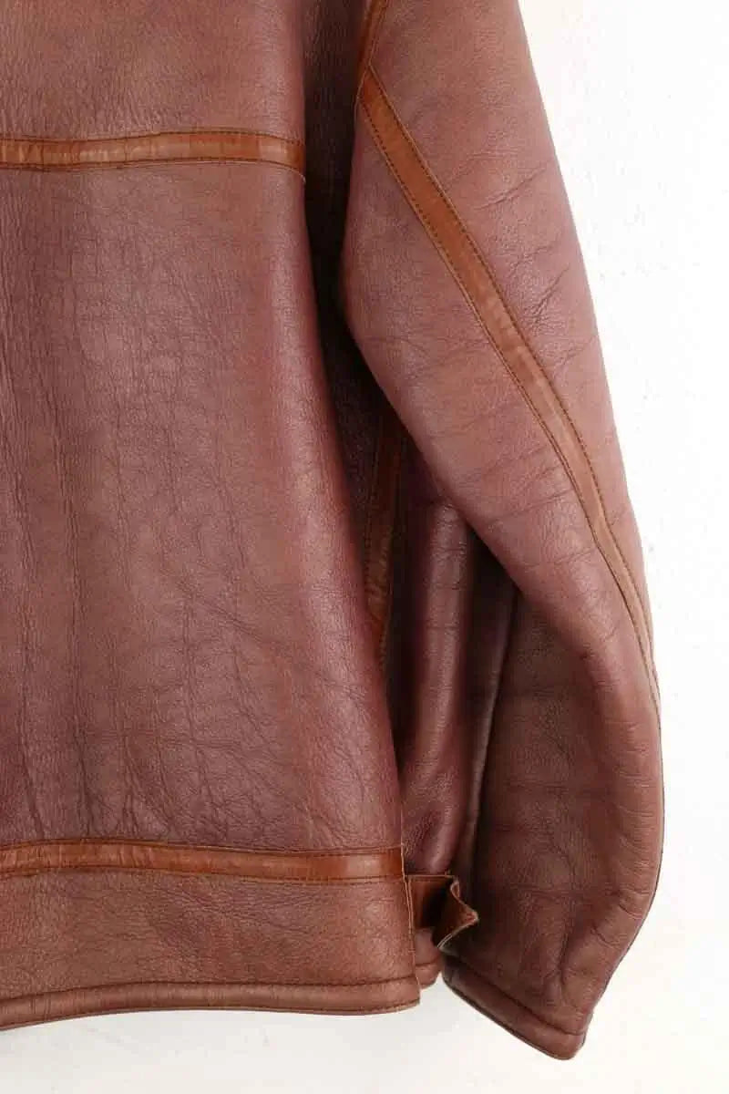 Manteau Valentino Marron en Cuir