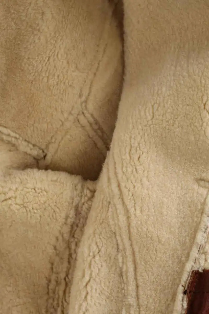 Manteau Valentino Marron en Cuir