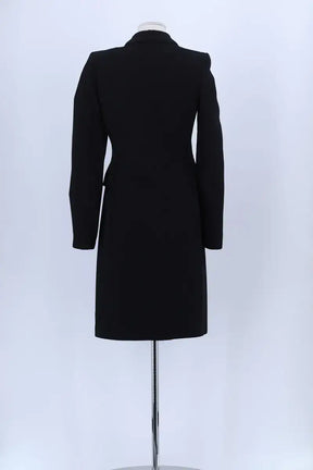 Manteau Valentino Noir en Laine