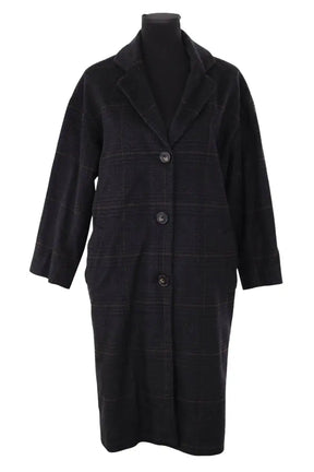 Manteau Vanessa Bruno Anthracite en Laine, taille XS - Seconde Main