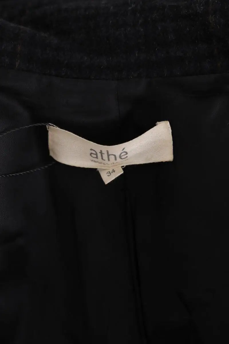 Manteau Vanessa Bruno Anthracite en Laine