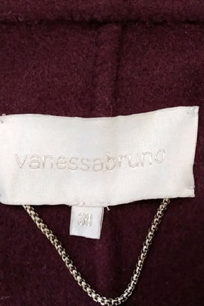 Manteau Vanessa Bruno Bordeaux en Cachemire
