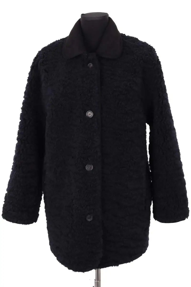Manteau Vanessa Bruno Marine en Synthétique