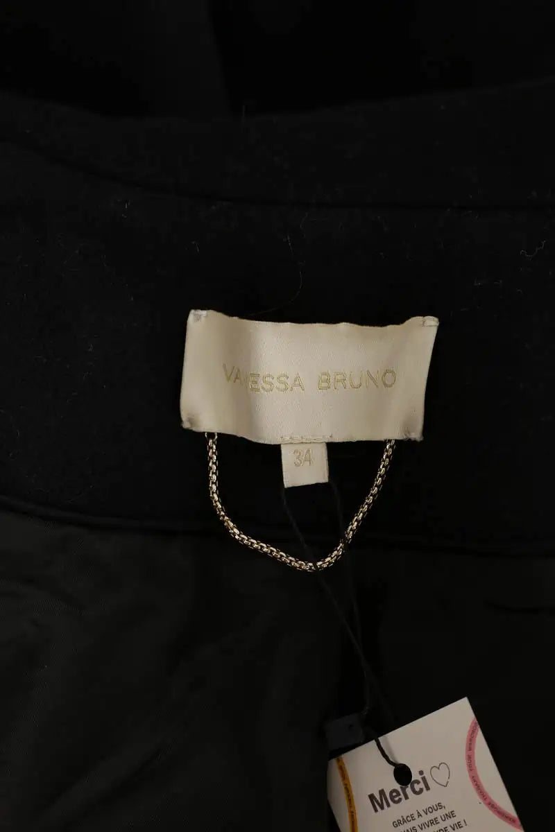 Manteau Vanessa Bruno Noir en Laine
