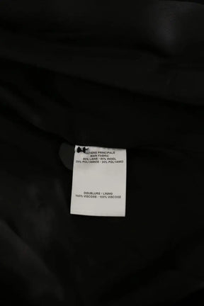 Manteau Vanessa Bruno Noir en Laine