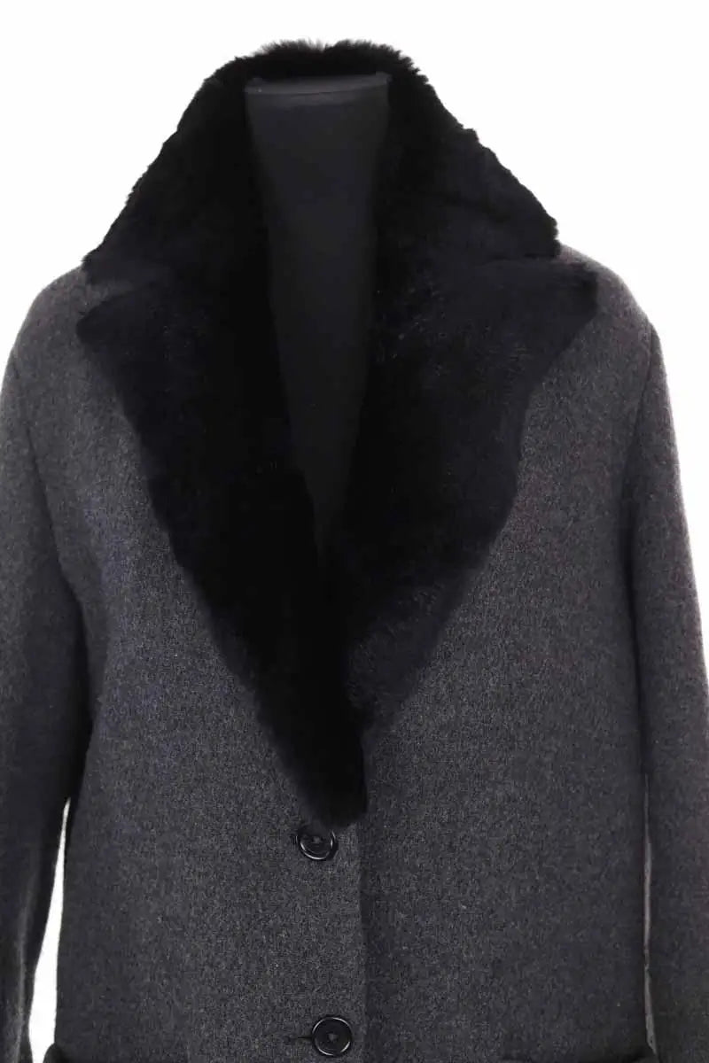 Manteau Zadig & Voltaire Anthracite en Laine