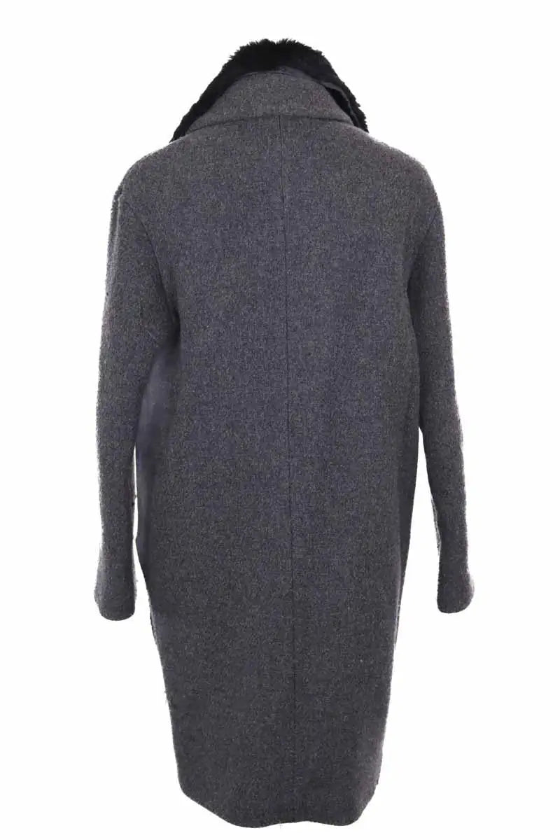 Manteau Zadig & Voltaire Anthracite en Laine
