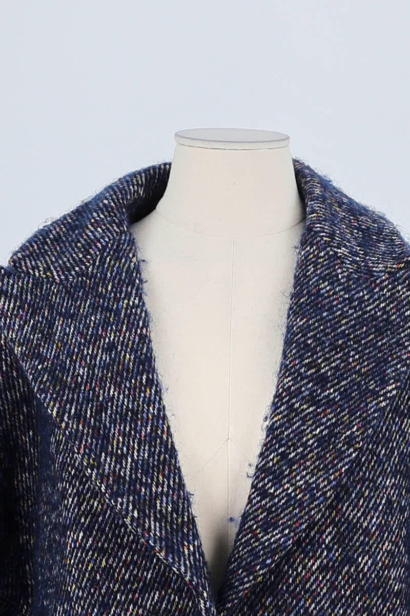 Manteau Zadig & Voltaire Bleu en Laine