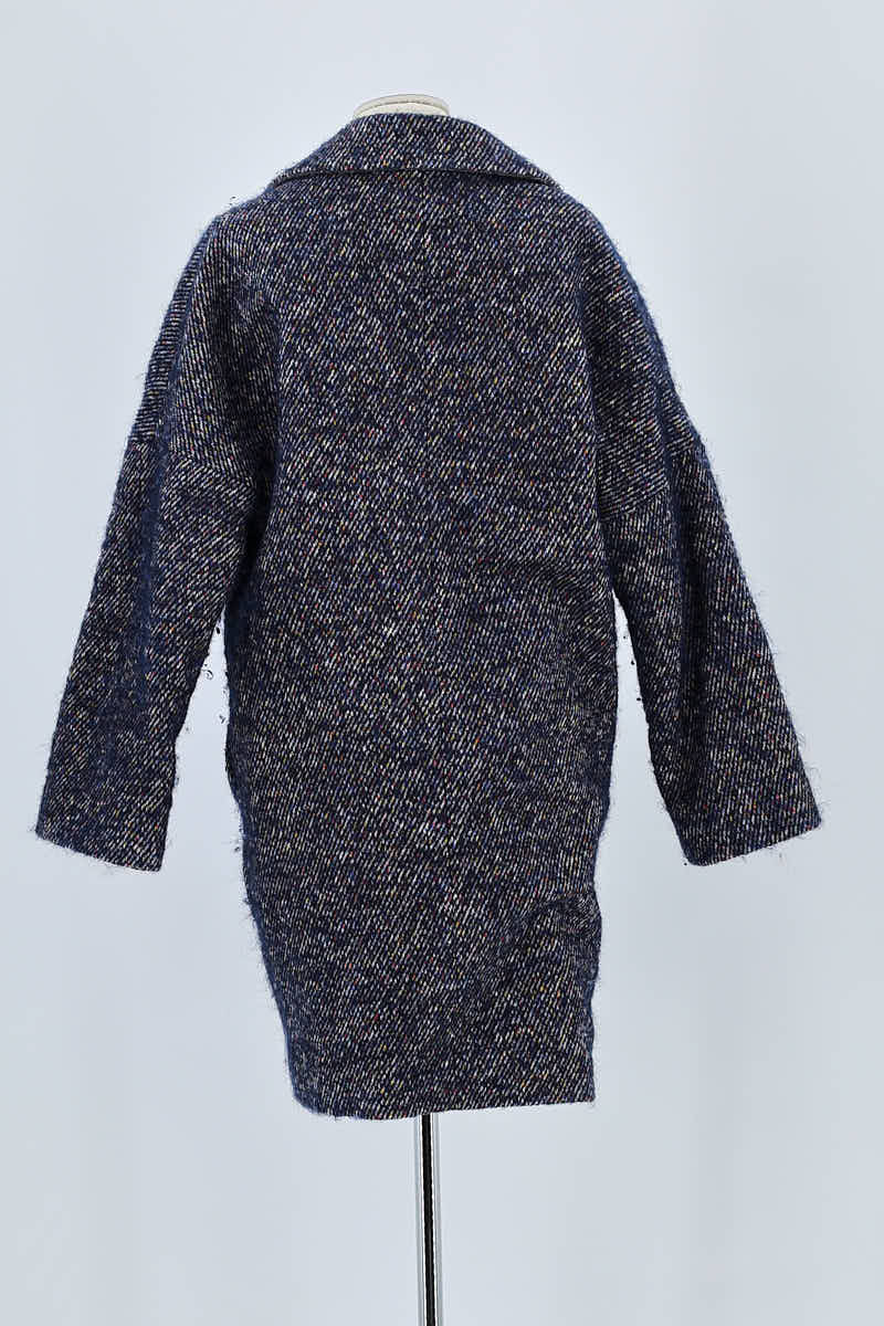 Manteau Zadig & Voltaire Bleu en Laine