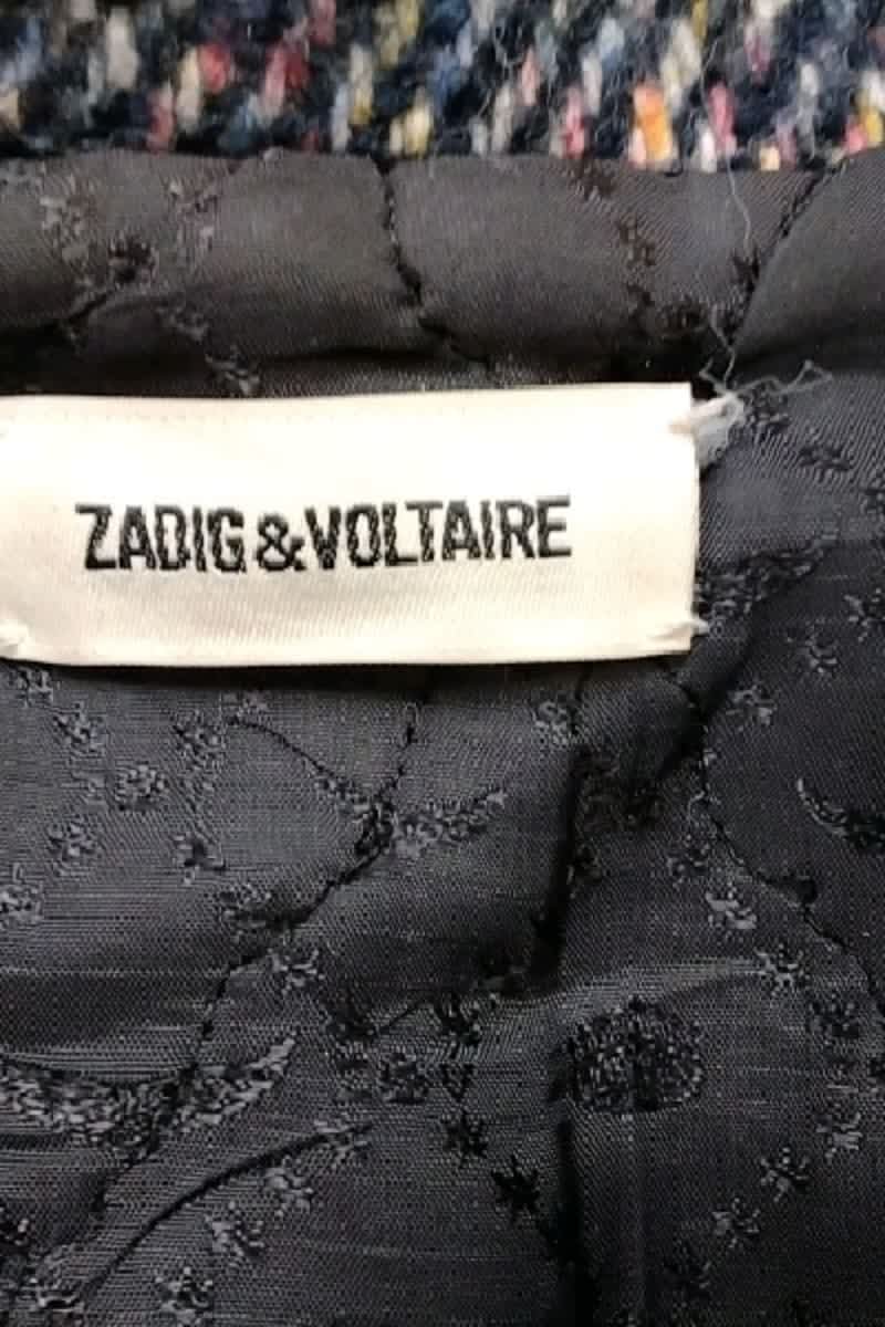 Manteau Zadig & Voltaire Bleu en Laine
