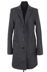 Manteau Zadig & Voltaire Gris en Laine, taille L - Seconde Main