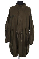 Manteau Zadig & Voltaire Kaki en Coton, taille XS - Seconde Main