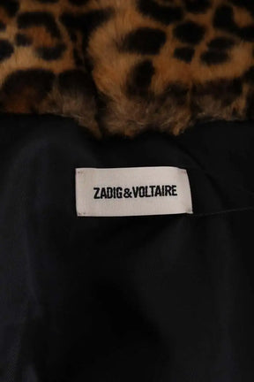 Manteau Zadig & Voltaire Marron en Synthétique