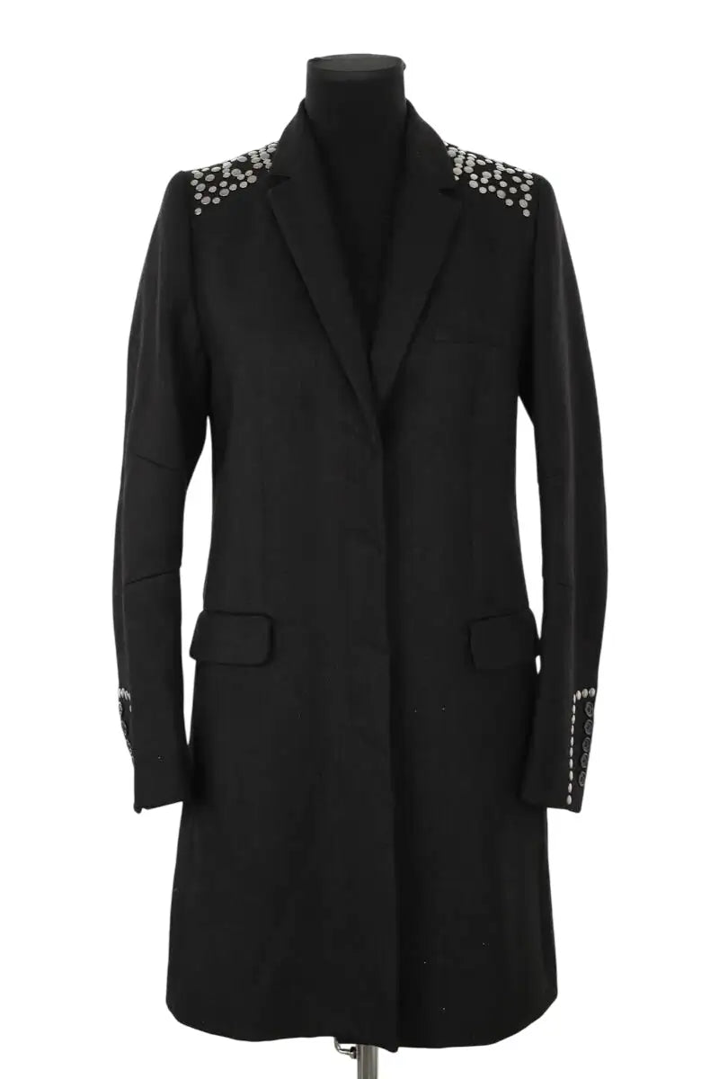 Manteau Zadig & Voltaire Noir en Coton, taille S - Seconde Main