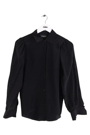 Chemise The Kooples Noir en Soie, taille XS - Seconde Main