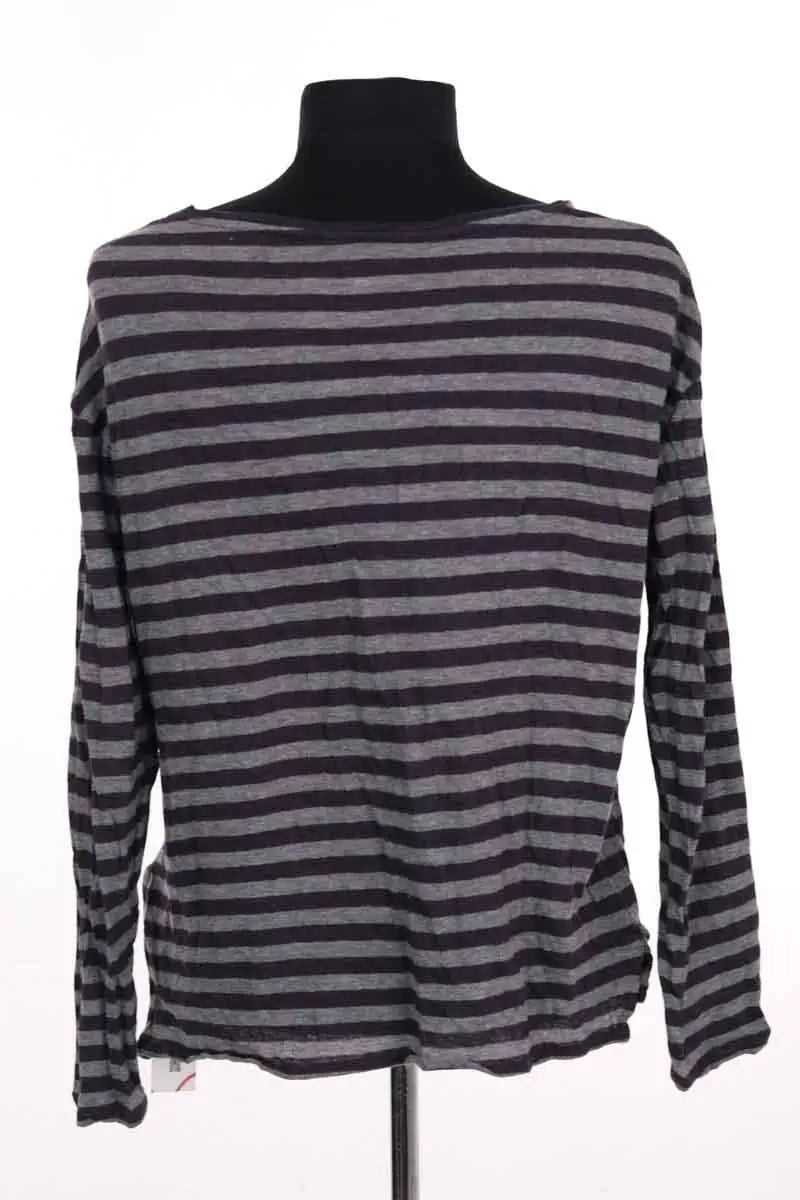 Top Majestic Filatures Gris en Coton