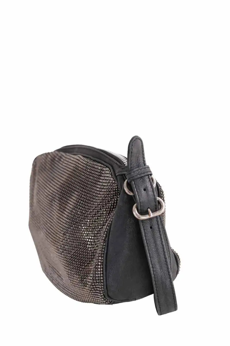 Vanity-case, trousse de toilette Maison Martin Margiela Anthracite en Cuir