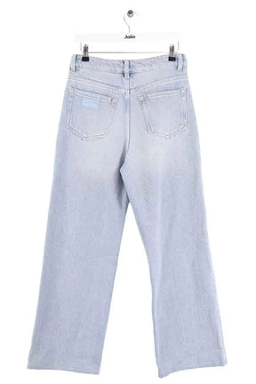 Jean large Ganni Bleu en Coton
