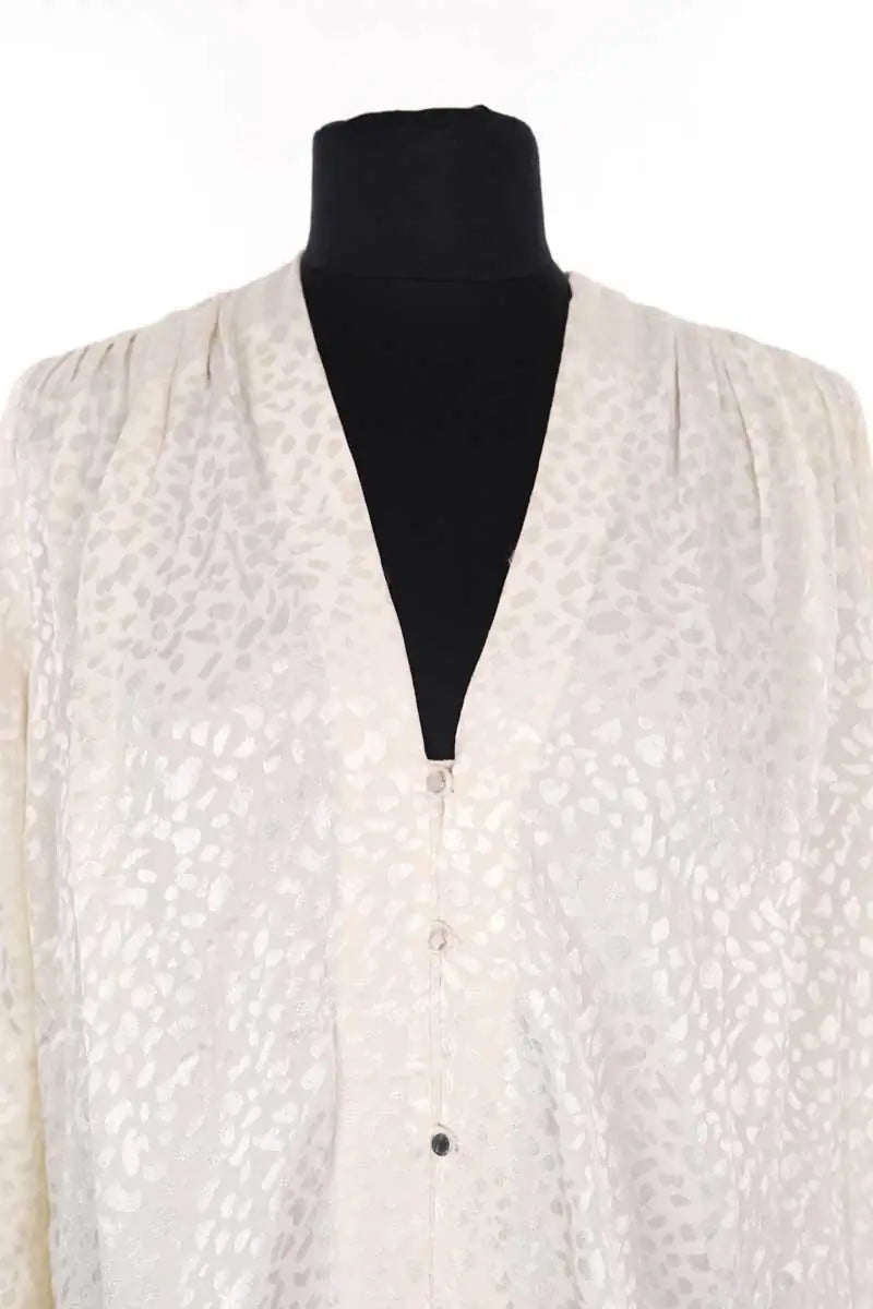 Robe Roseanna Blanc en Viscose