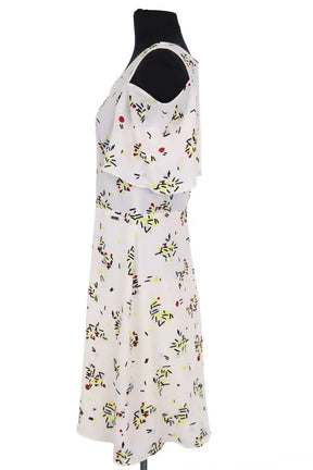 Robe Armani Exchange Blanc en Synthétique