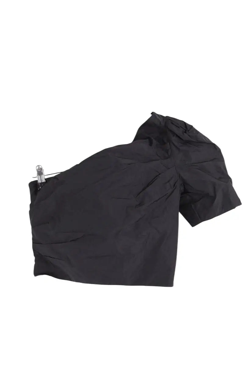 Top Maje Noir en Synthétique, taille M - Seconde Main