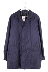 Veste Prada Bleu en Synthétique, taille XL - Seconde Main