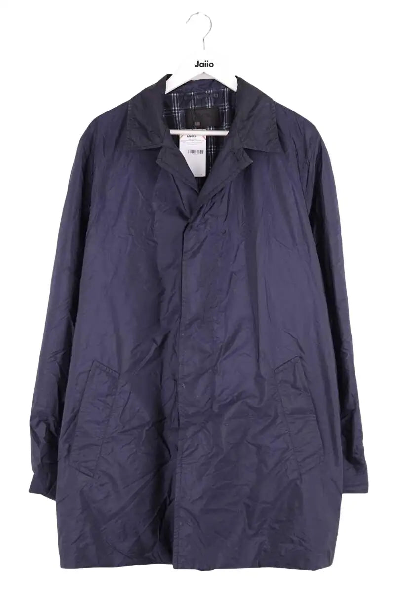 Veste Prada Bleu en Synthétique, taille XL - Seconde Main
