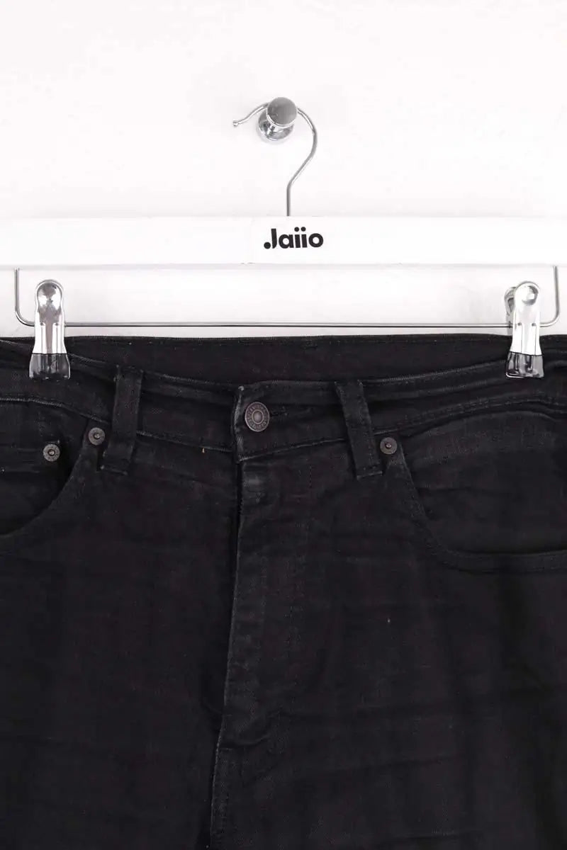 Jean droit Levi's Noir en Coton