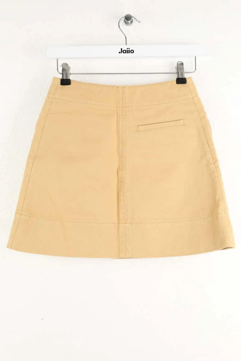 Mini jupe Acne Studios Jaune en Coton
