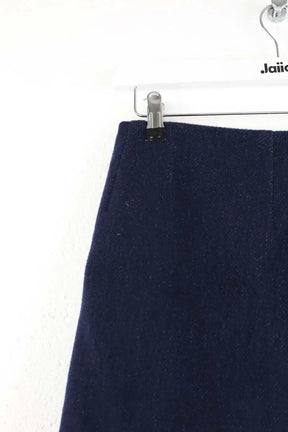 Mini jupe Agnès B. Bleu en Laine
