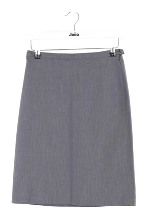 Mini jupe Agnès B. Gris en Coton, taille XS - Seconde Main