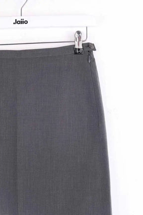 Mini jupe Agnès B. Gris en Coton