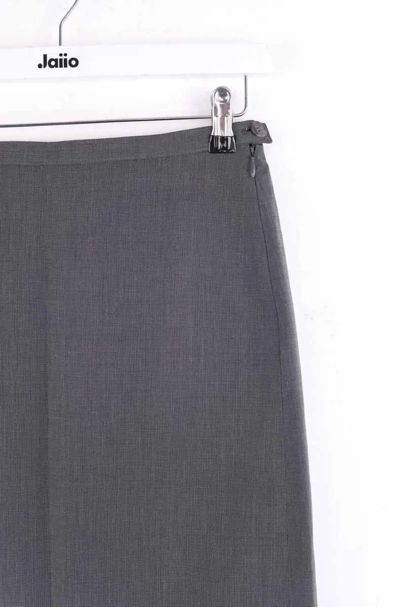 Mini jupe Agnès B. Gris en Coton