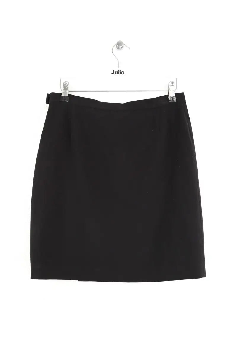 Mini jupe Agnès B. Noir en Polyester