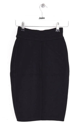 Mini jupe Alaïa Noir en Laine