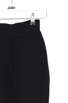Mini jupe Alaïa Noir en Laine