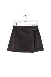 Mini jupe Alexander Wang Noir en Cuir, taille XS - Seconde Main