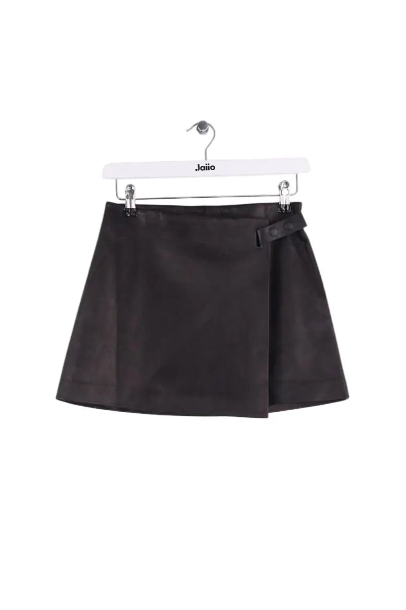 Mini jupe Alexander Wang Noir en Cuir, taille XS - Seconde Main