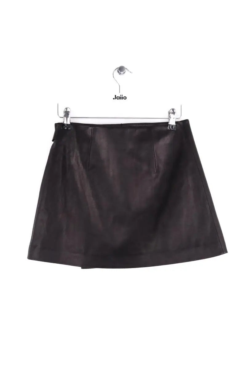 Mini jupe Alexander Wang Noir en Cuir
