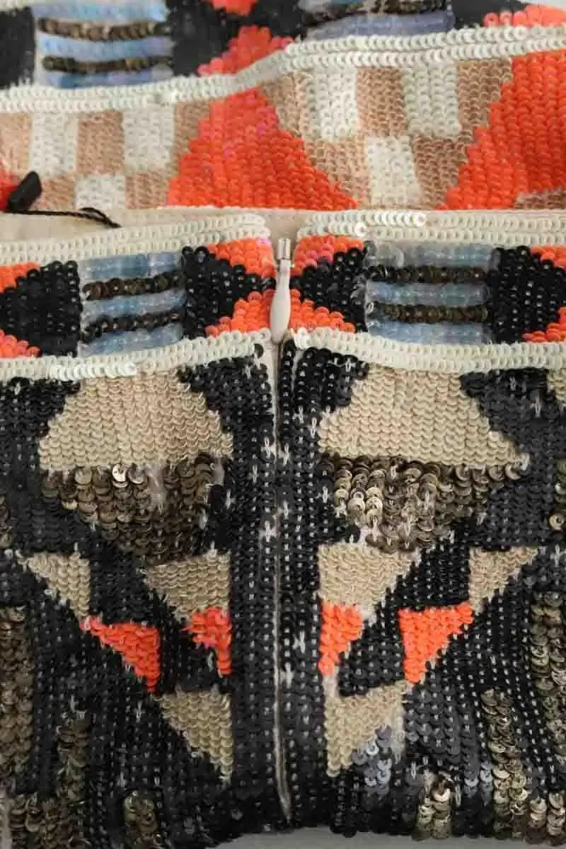 Mini jupe All Saints Multicolore en Paillettes