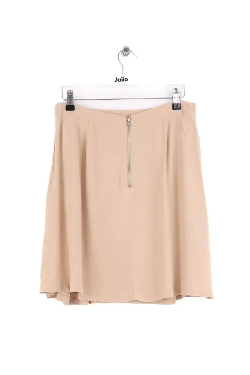 Mini jupe American Vintage Beige en Viscose
