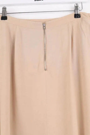Mini jupe American Vintage Beige en Viscose