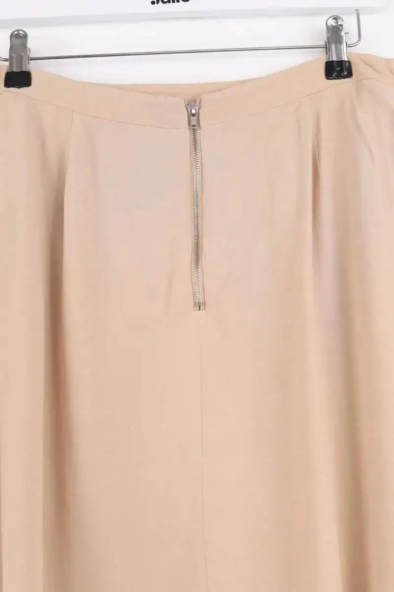 Mini jupe American Vintage Beige en Viscose