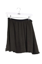 Mini jupe American Vintage Kaki en Viscose, taille L - Seconde Main