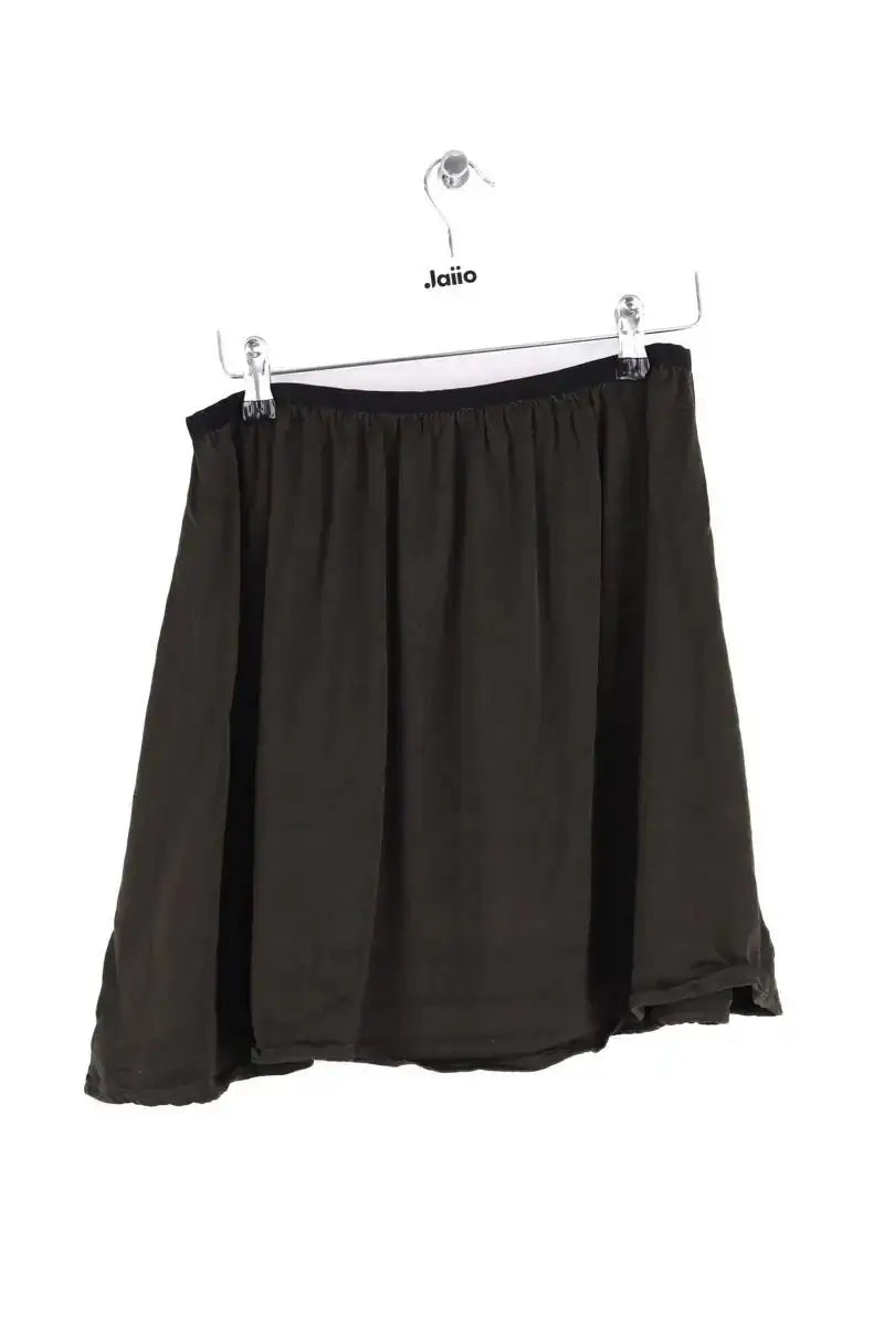 Mini jupe American Vintage Kaki en Viscose