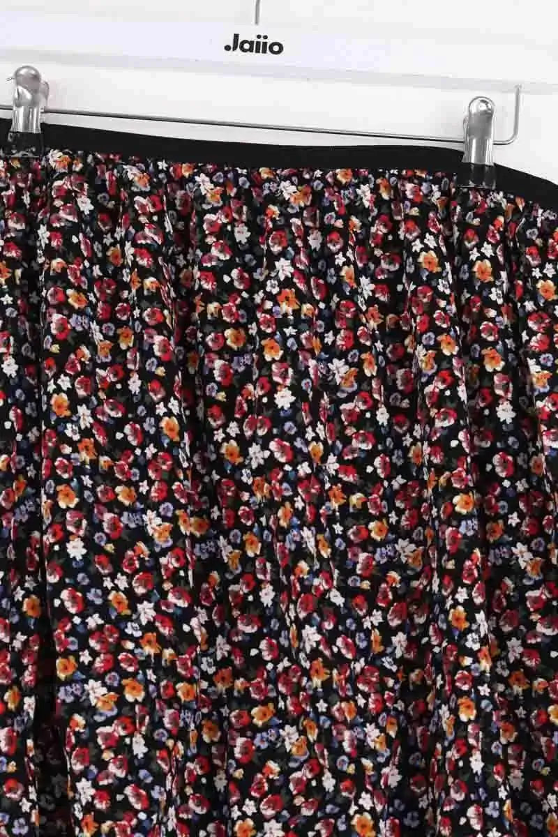 Mini jupe American Vintage Noir en Viscose