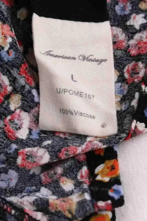 Mini jupe American Vintage Noir en Viscose